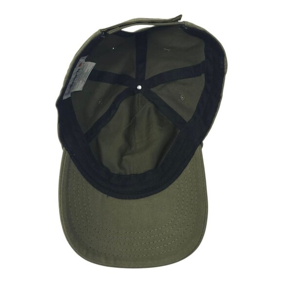 Carhartt Strapback OSFA Cap Hat Trucker Baseball Logo Patch Fatigue Green - Picture 5 of 14